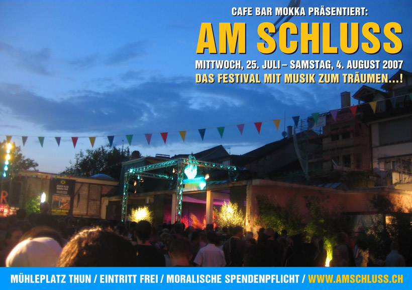 Bild des Festivals AM SCHLUSS 06